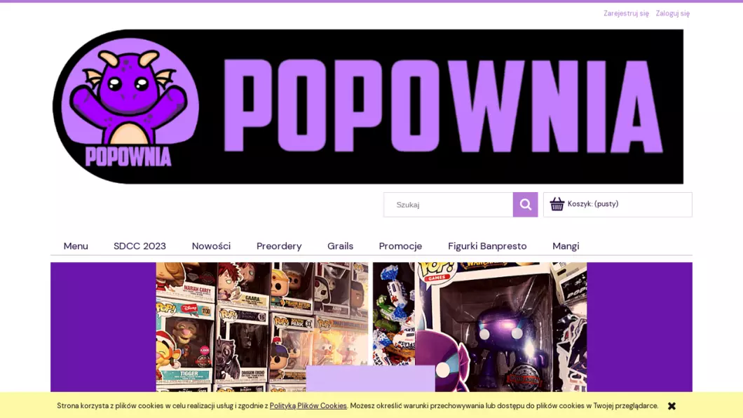 Figurki kolekcjonerskie | Sklep internetowy Popownia - zrzut ekranu