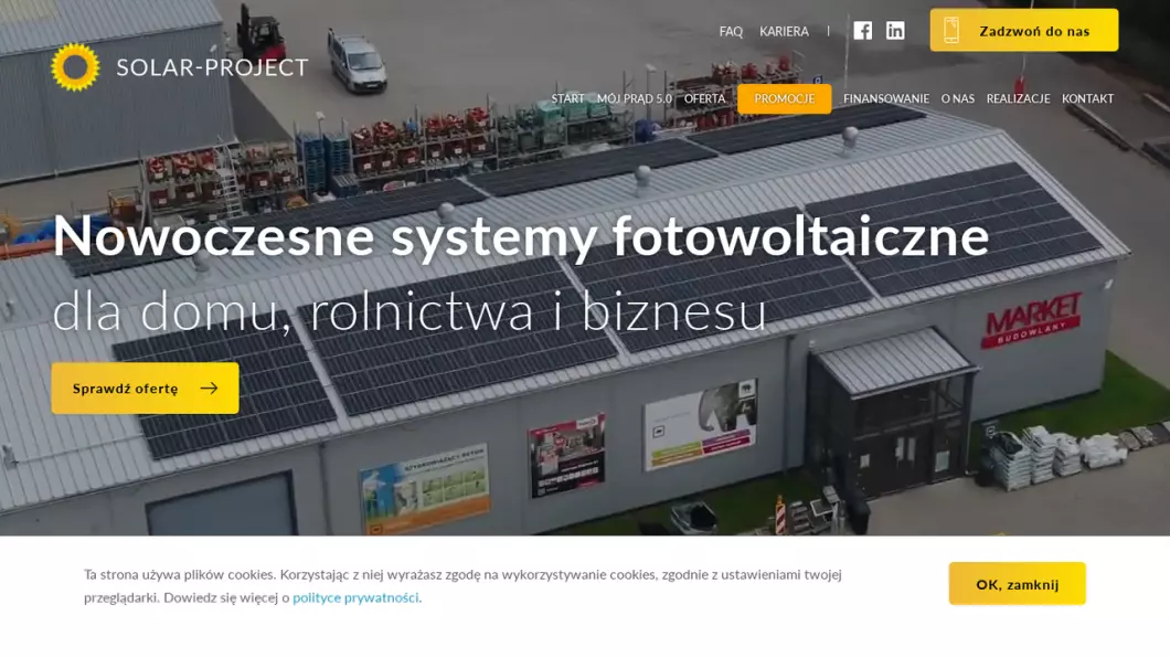 Solar-Project - zrzut ekranu