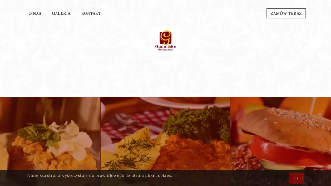 Restauracja Gumniska - zrzut ekranu