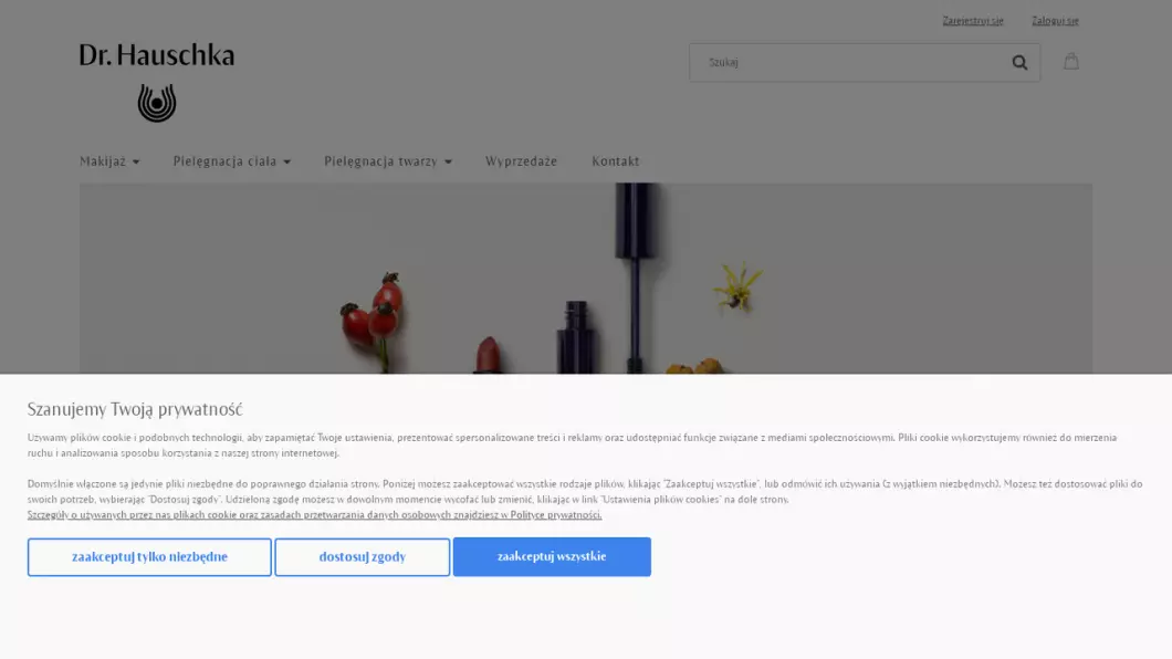 Dr. Hauschka - zrzut ekranu
