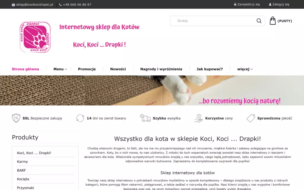 Koci, Koci ... Drapki! - zrzut ekranu